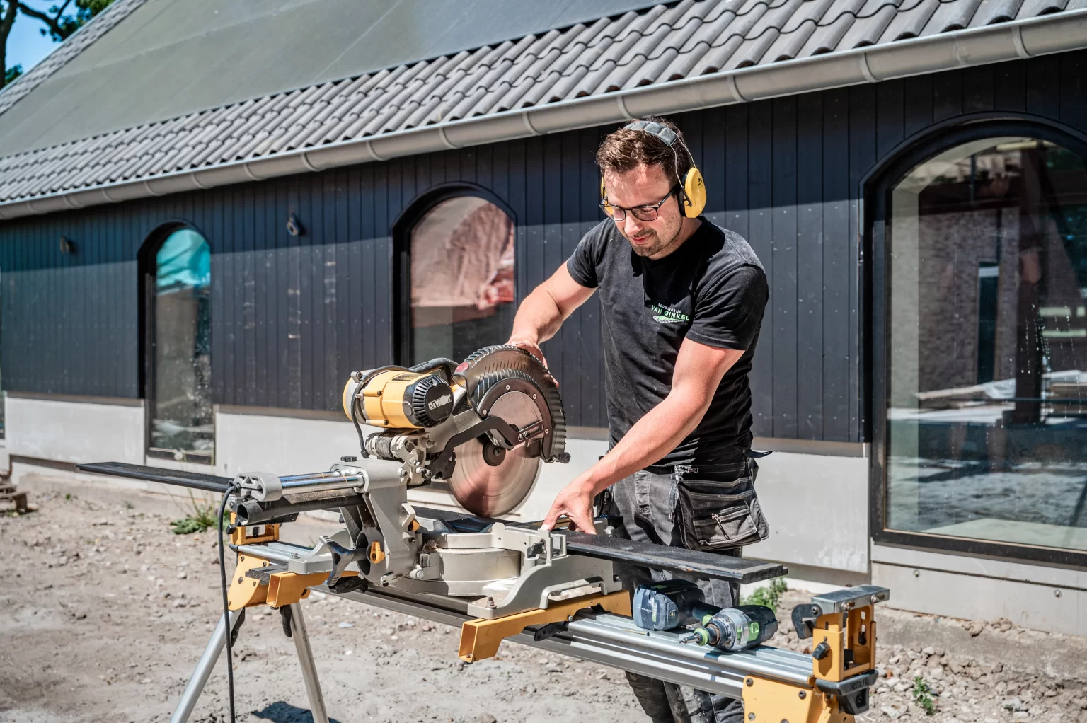 Aan het werk bij Bouwbedrijf van Ginkel